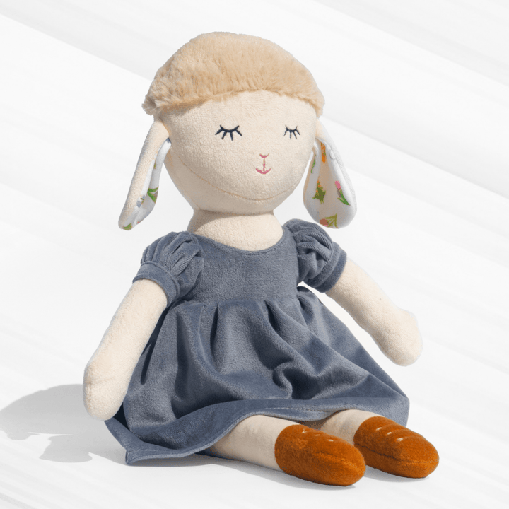 Gigi Sheep Doll – Soft, Stylish & Huggable Cuteness! Soft Toys