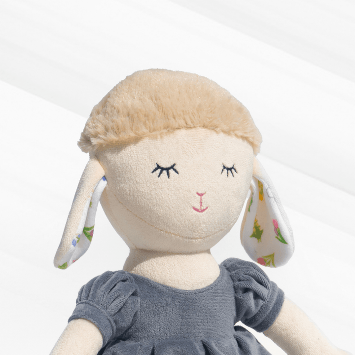 Gigi Sheep Doll – Soft, Stylish & Huggable Cuteness! Soft Toys