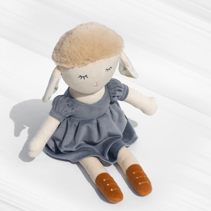 Gigi Sheep Doll – Soft, Stylish & Huggable Cuteness! Soft Toys