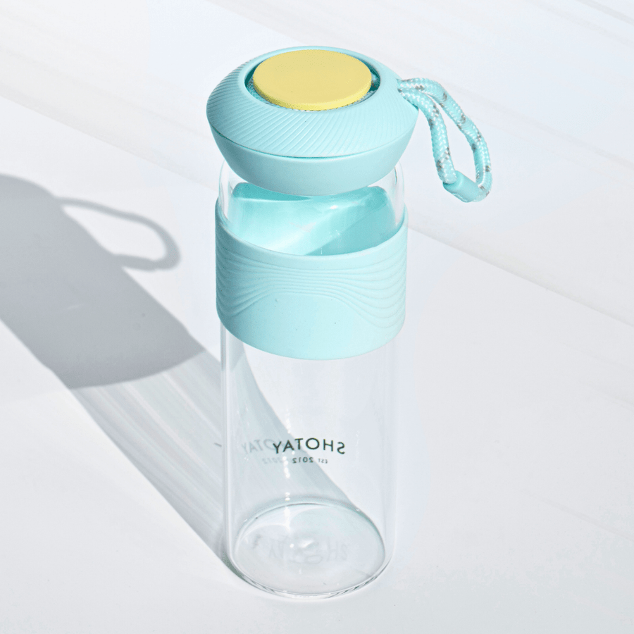 Premium Borosilicate Glass Bottle – Cute, Safe & Leakproof!