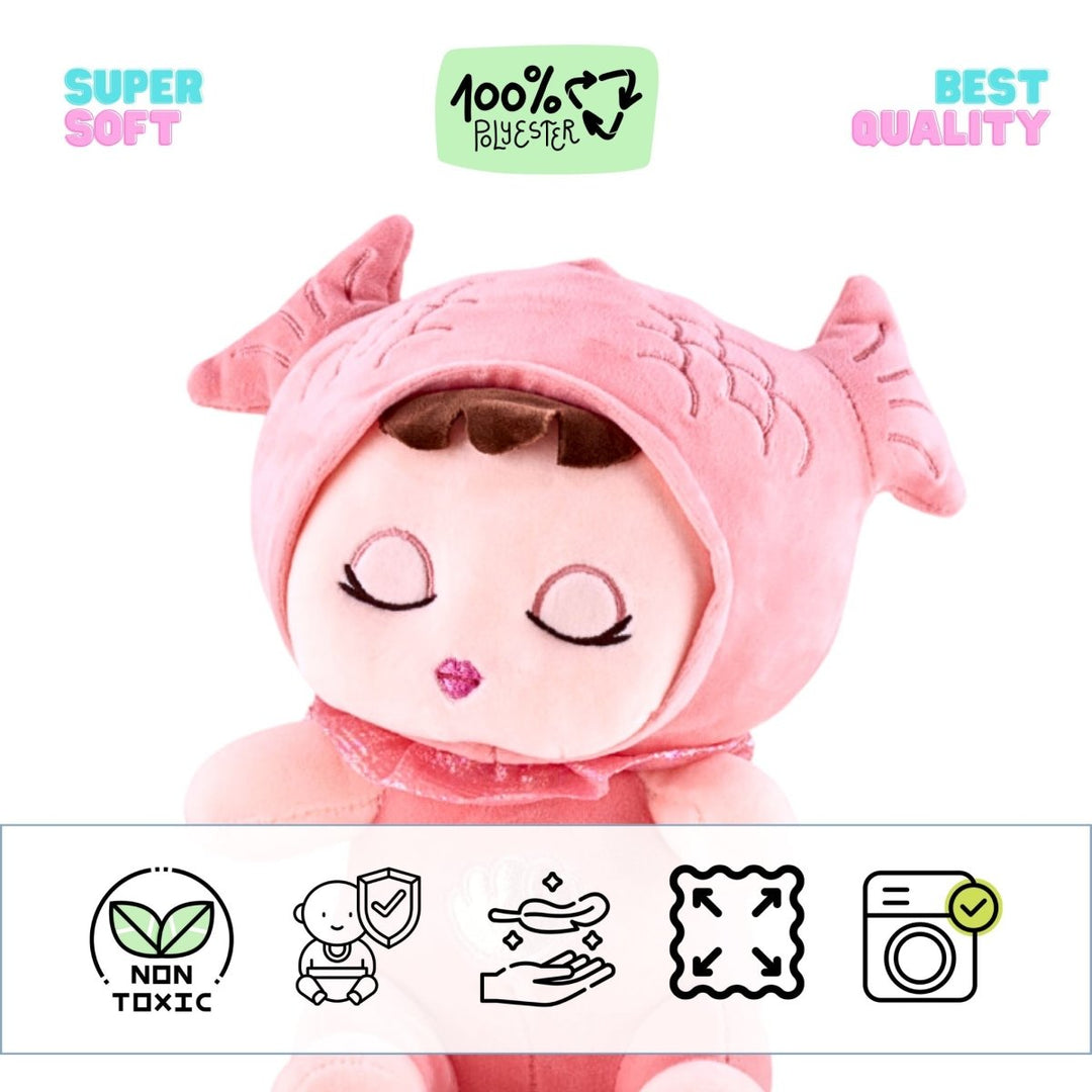Soft & Sweet Sleeping Baby Doll Plushie Soft Toys