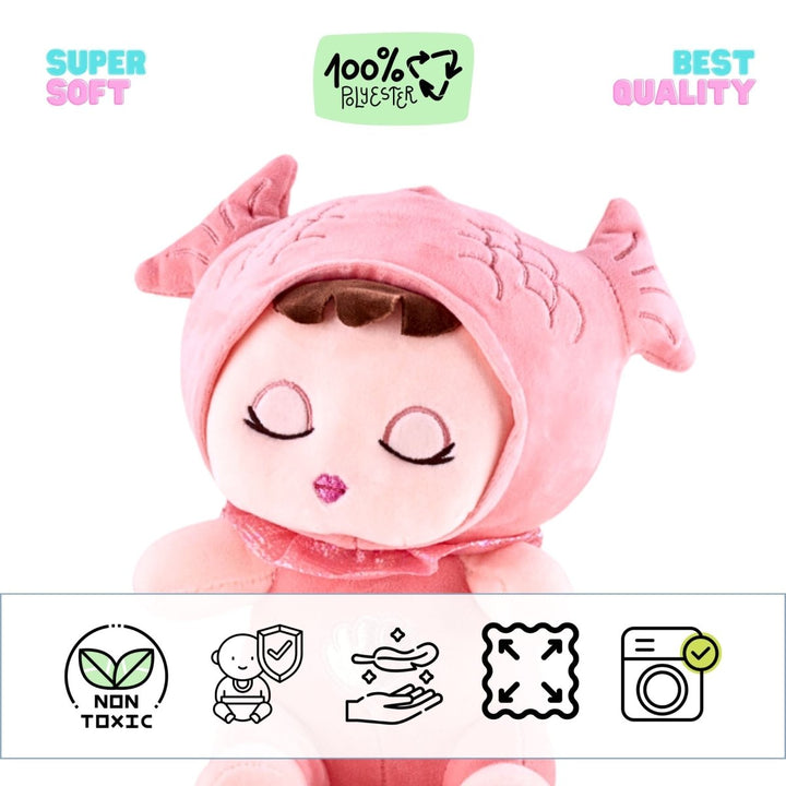 Soft & Sweet Sleeping Baby Doll Plushie Soft Toys