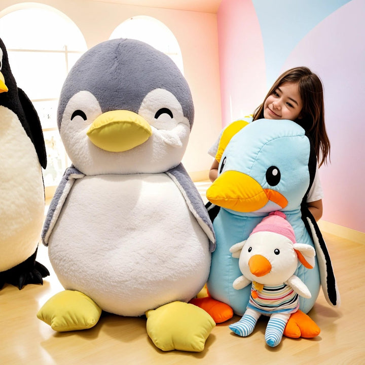 The Fuzziest Extra large Penguin - 5 ft Soft Toys
