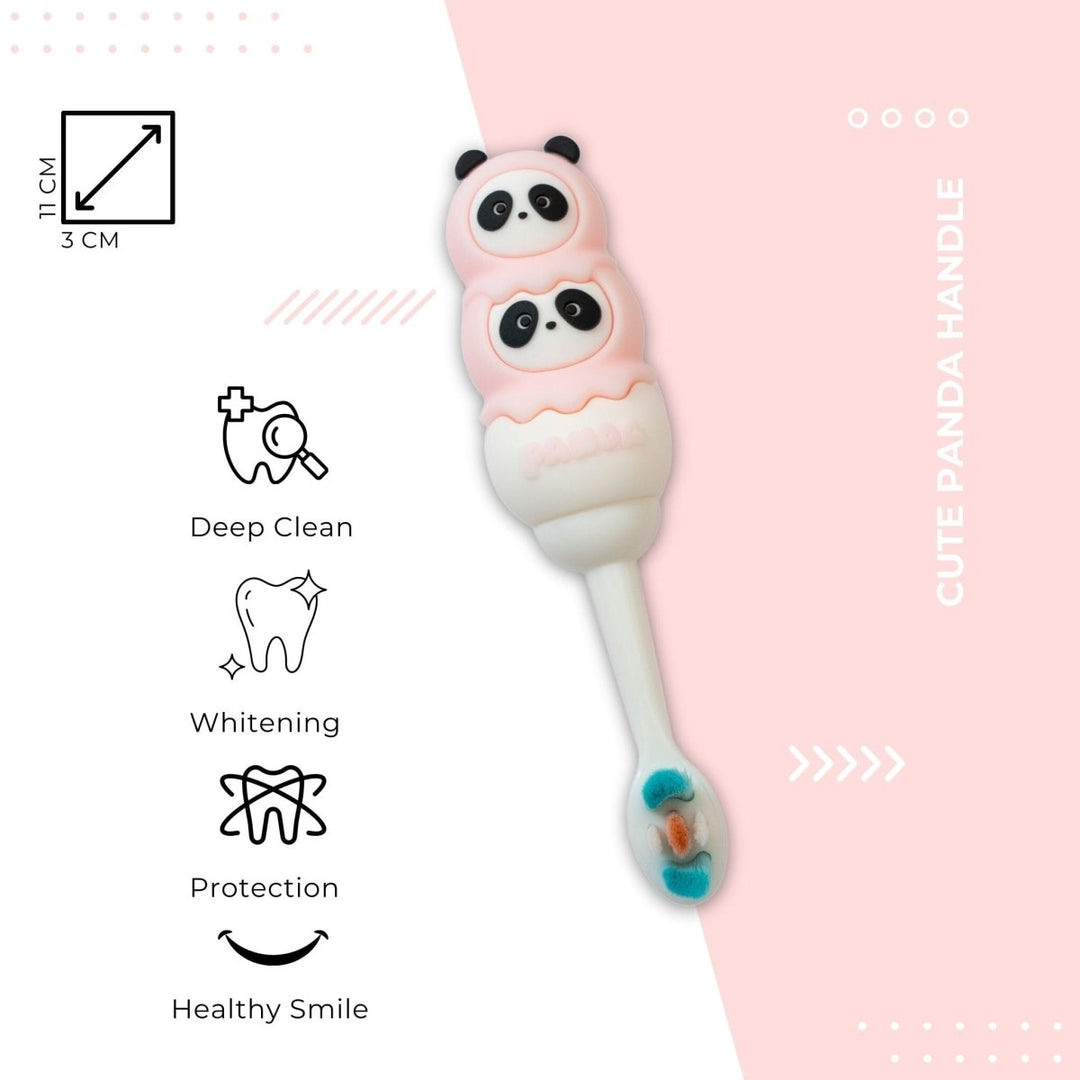 Cute Panda Handle Soft Kids Toothbrush Toothbrush