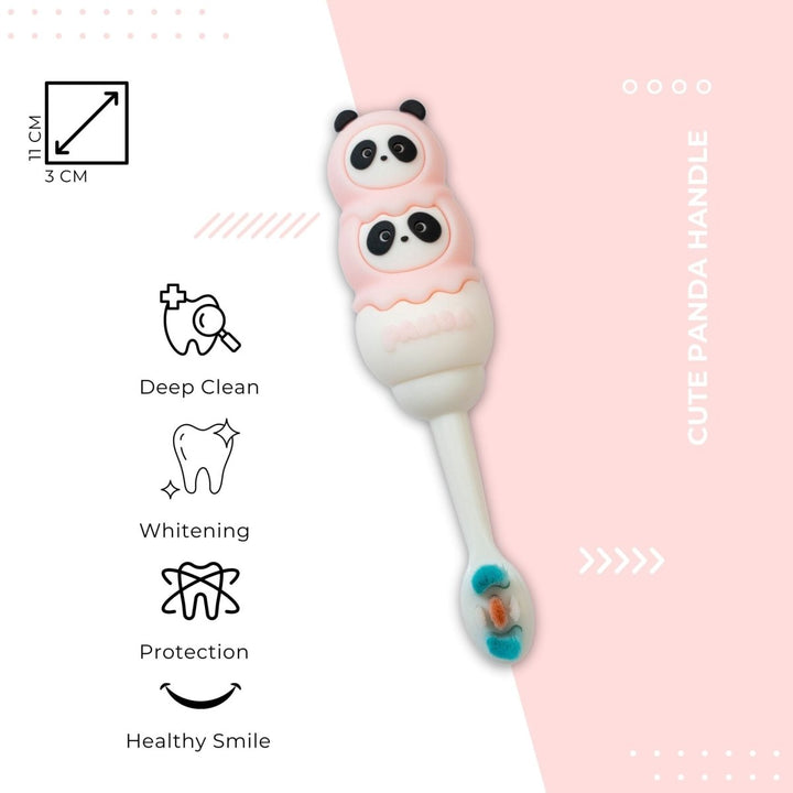 Cute Panda Handle Soft Kids Toothbrush Toothbrush
