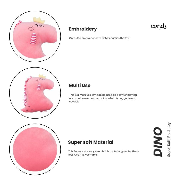 Huggable Dinosaur Plushie Soft Toys