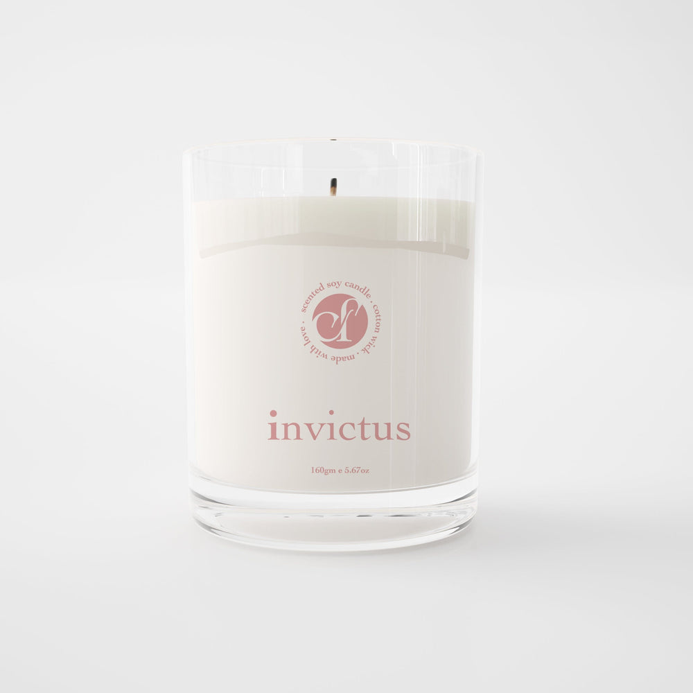 Scented Soy candle -Invictus (160 GM) scented candles CandyFlossstores 