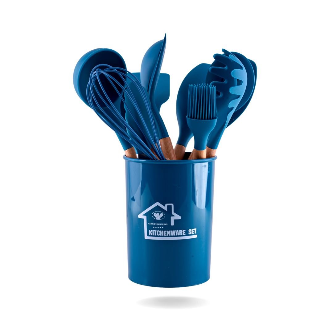 SILICONE SPATULA SET OF 12 Serving Cutlery