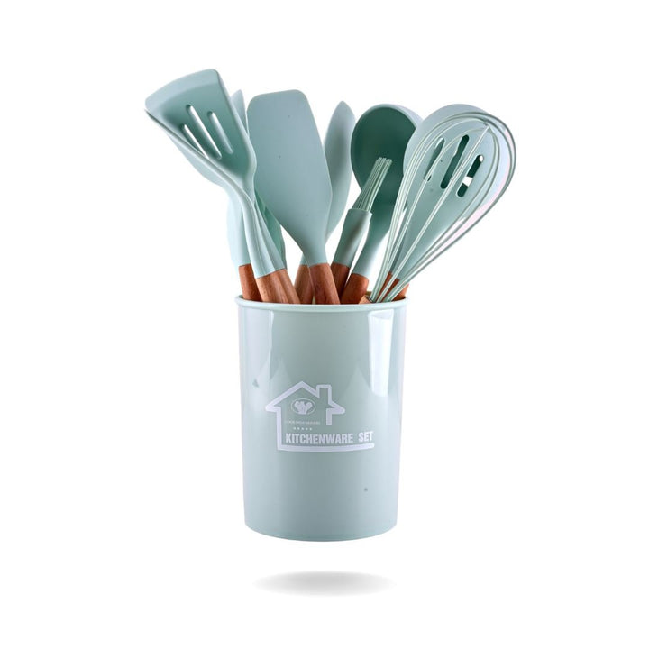 SILICONE SPATULA SET OF 12 Serving Cutlery