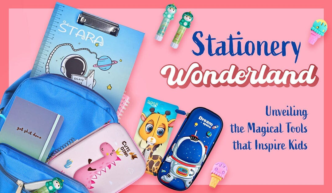 Stationery Wonderland: Unveiling the Magical Tools that Inspire Kids