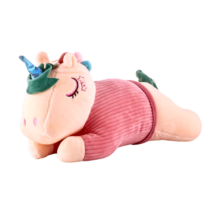Little Sleeping Unicorn Plush Toy - 27 CM