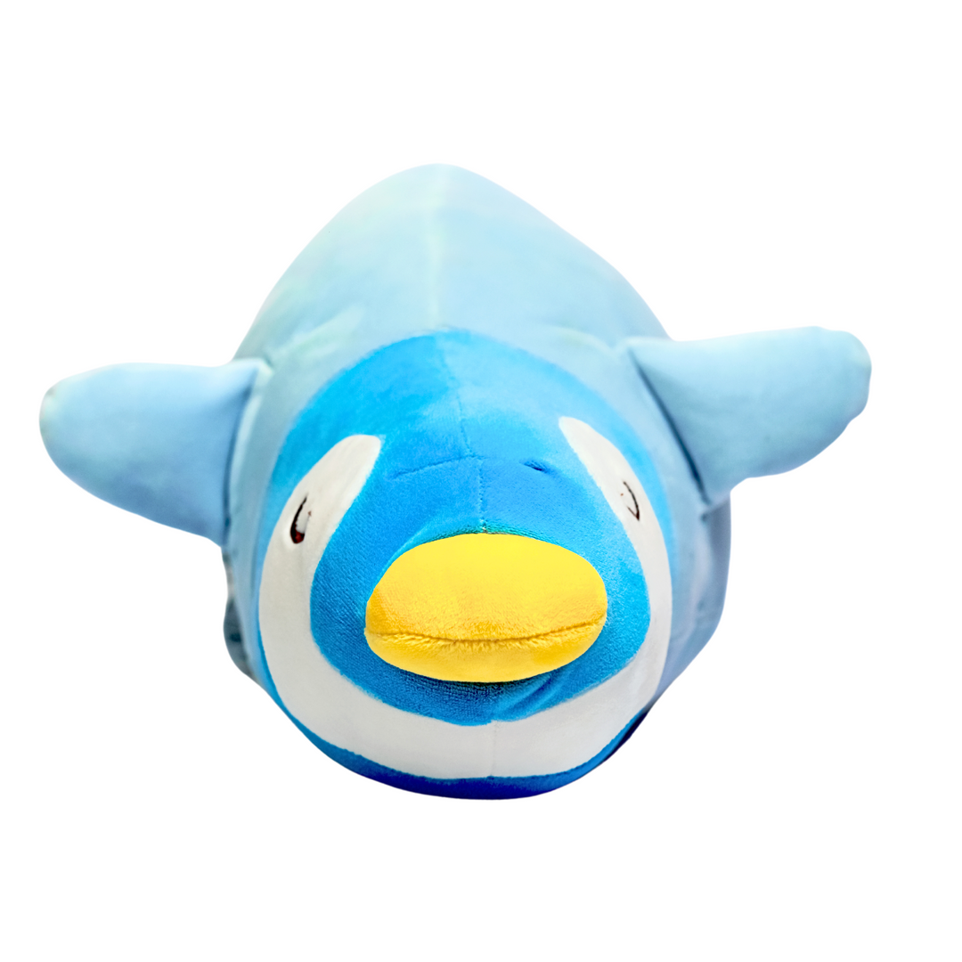 snoozing penguin toy