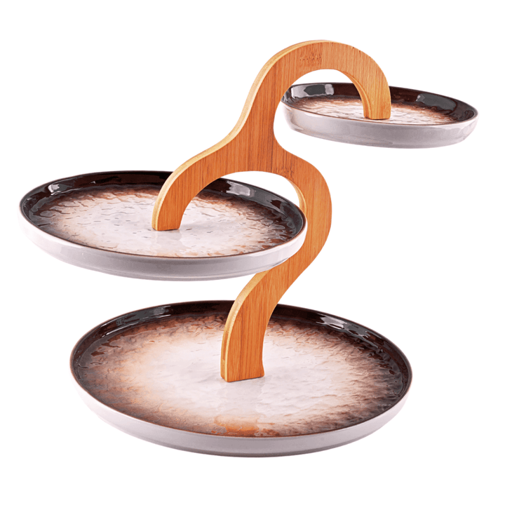 3 Tier Ceramic Tray Serving Trays and Bowls