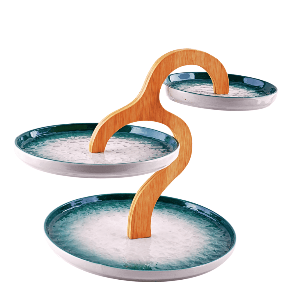 3 Tier Ceramic Tray Serving Trays and Bowls