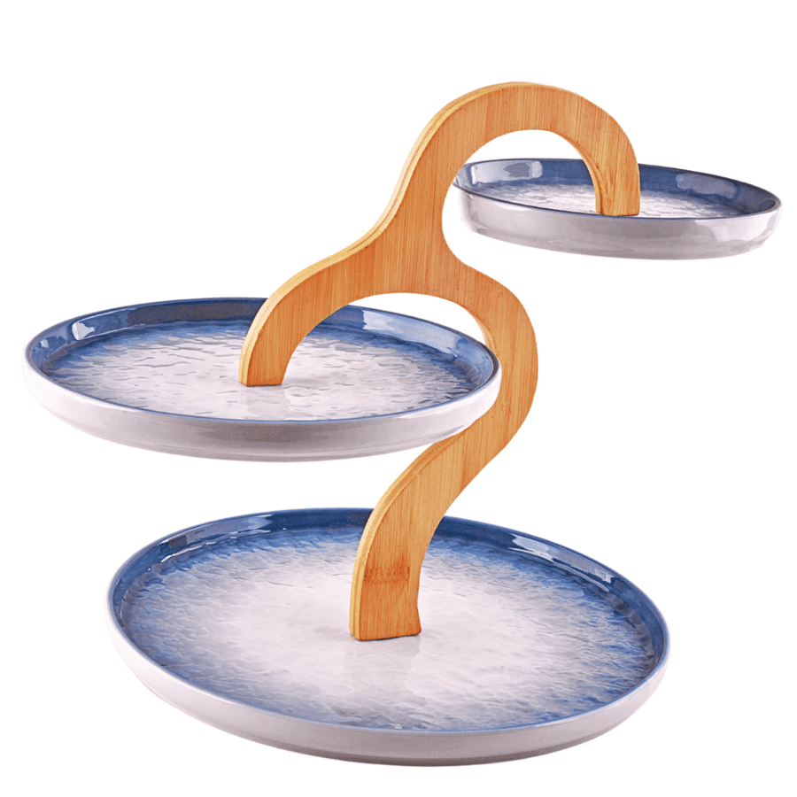 3 Tier Ceramic Tray Serving Trays and Bowls