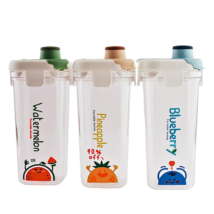 sipper water bottles from candy floss