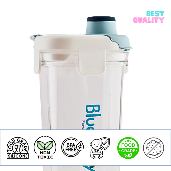 Leak-proof plastic sippy cup with straw. Made from food-grade silicone, BPA-free, and comes in a variety of trendy colors.  Features a compact design and a secure, leak-proof lid with a built-in straw. Perfect for travel and everyday use.