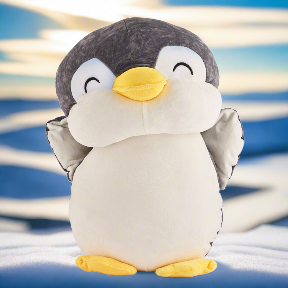 Penguin plushie huggy wuggy toy