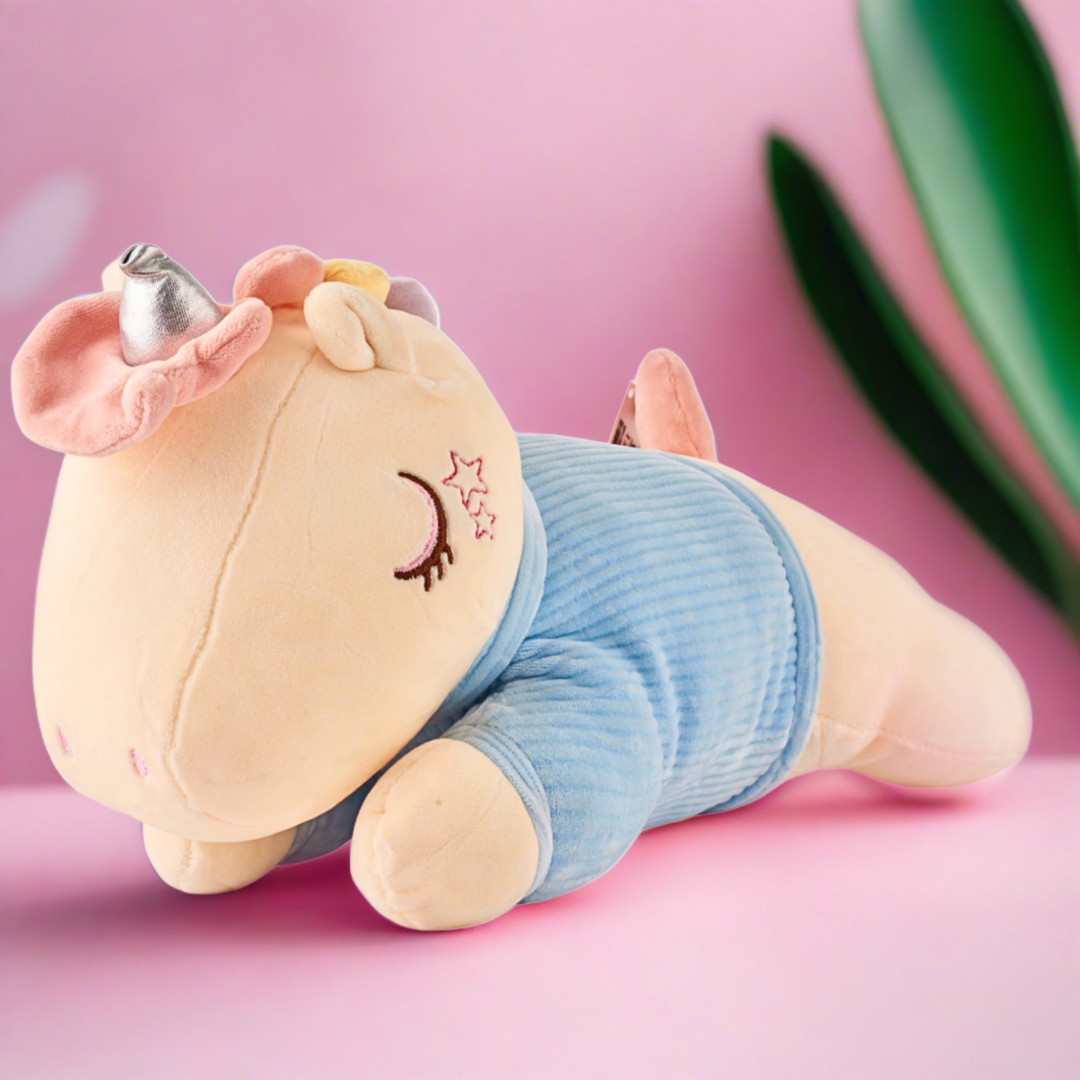 Sleeping Unicorn Plush Toy - 50 CM