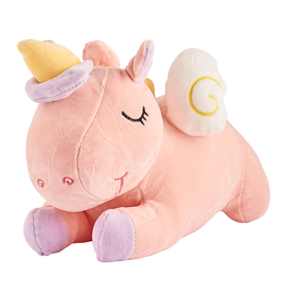 cute sleeping unicorn soft toy