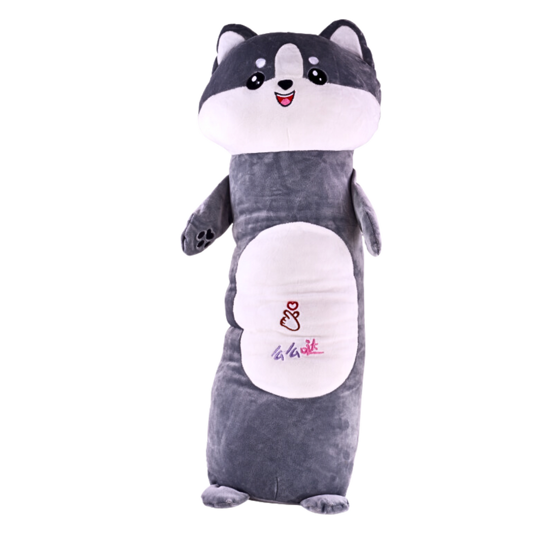 standing tall cat kawaii plush toy