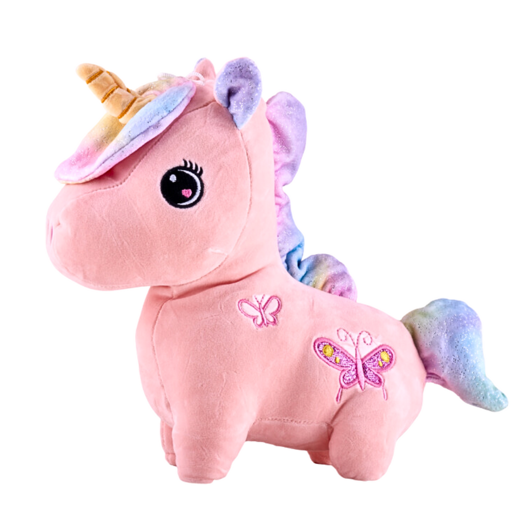Kawaii Unicorn Plush toy with a sparkling horn - Candy Floss Stores