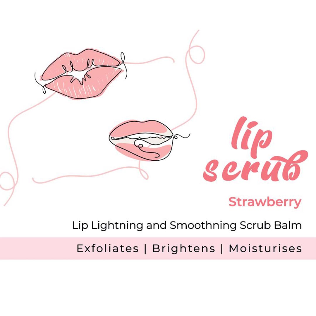 Candy Lip Scrub - Strawberry (20gm)