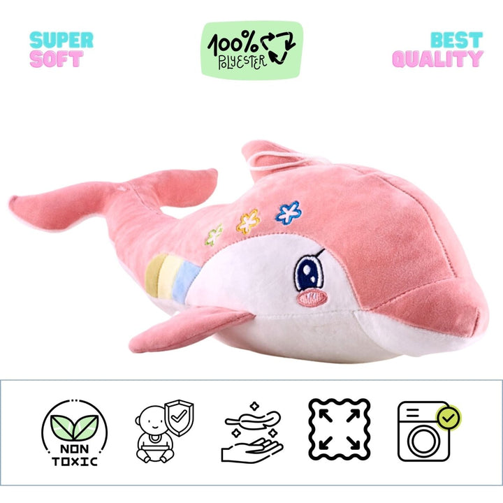 Adorable Dolphin Plush Toy - 48 CM Soft Toys
