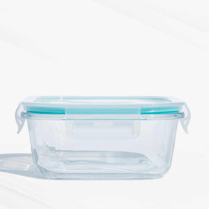 Airtight Borosilicate Glass Containers – Safe, Stylish & Spill - Proof! (Set of 3) Food Storage
