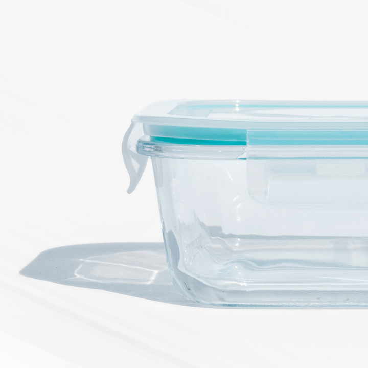 Airtight Borosilicate Glass Containers – Safe, Stylish & Spill - Proof! (Set of 3) Food Storage