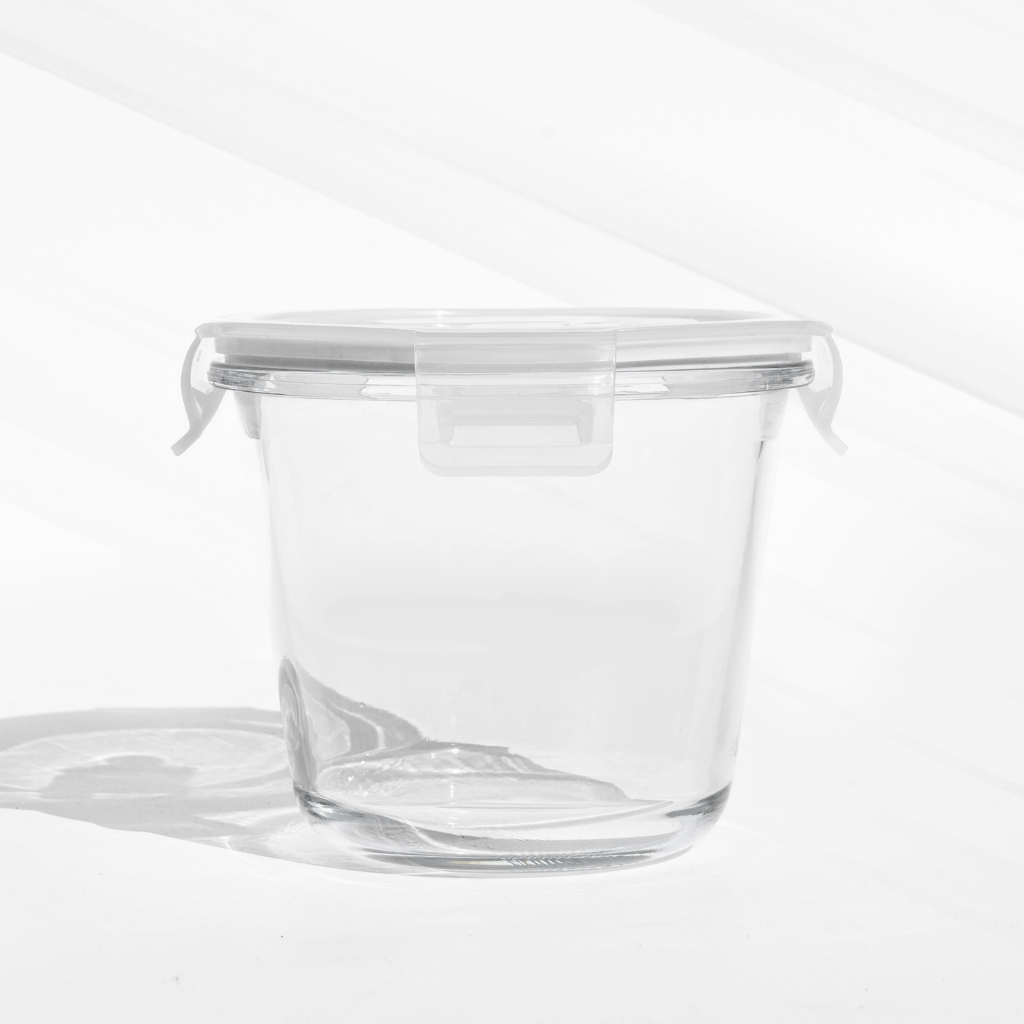 Airtight Glass Container – Stylish, Safe & Leakproof! Food Storage