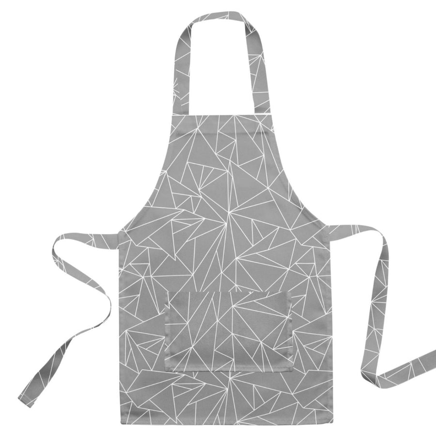 Apron - Grey Triangles Aprons