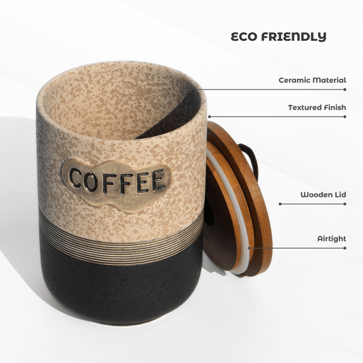 Ceramic Airtight Spice Jars Food Storage