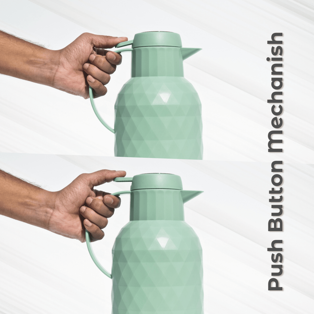 ChillCraft Vintage Thermos | 1000ml | Textured Elegance Flasks