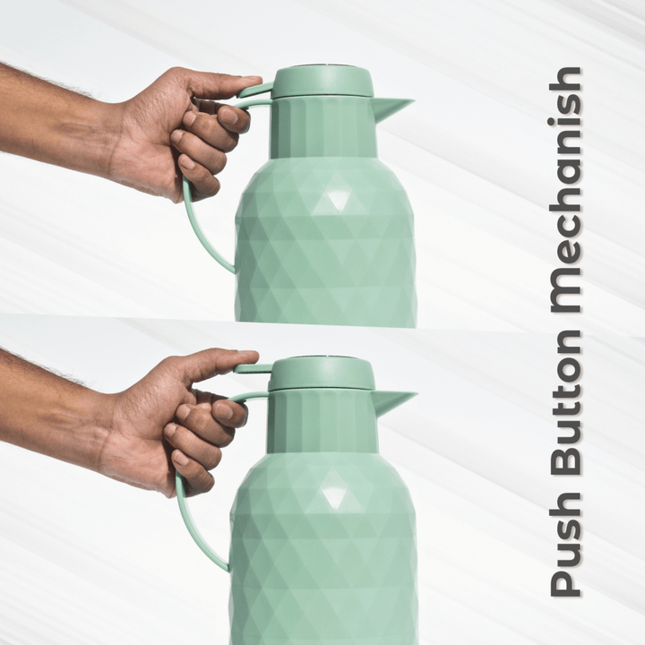 ChillCraft Vintage Thermos | 1000ml | Textured Elegance Flasks