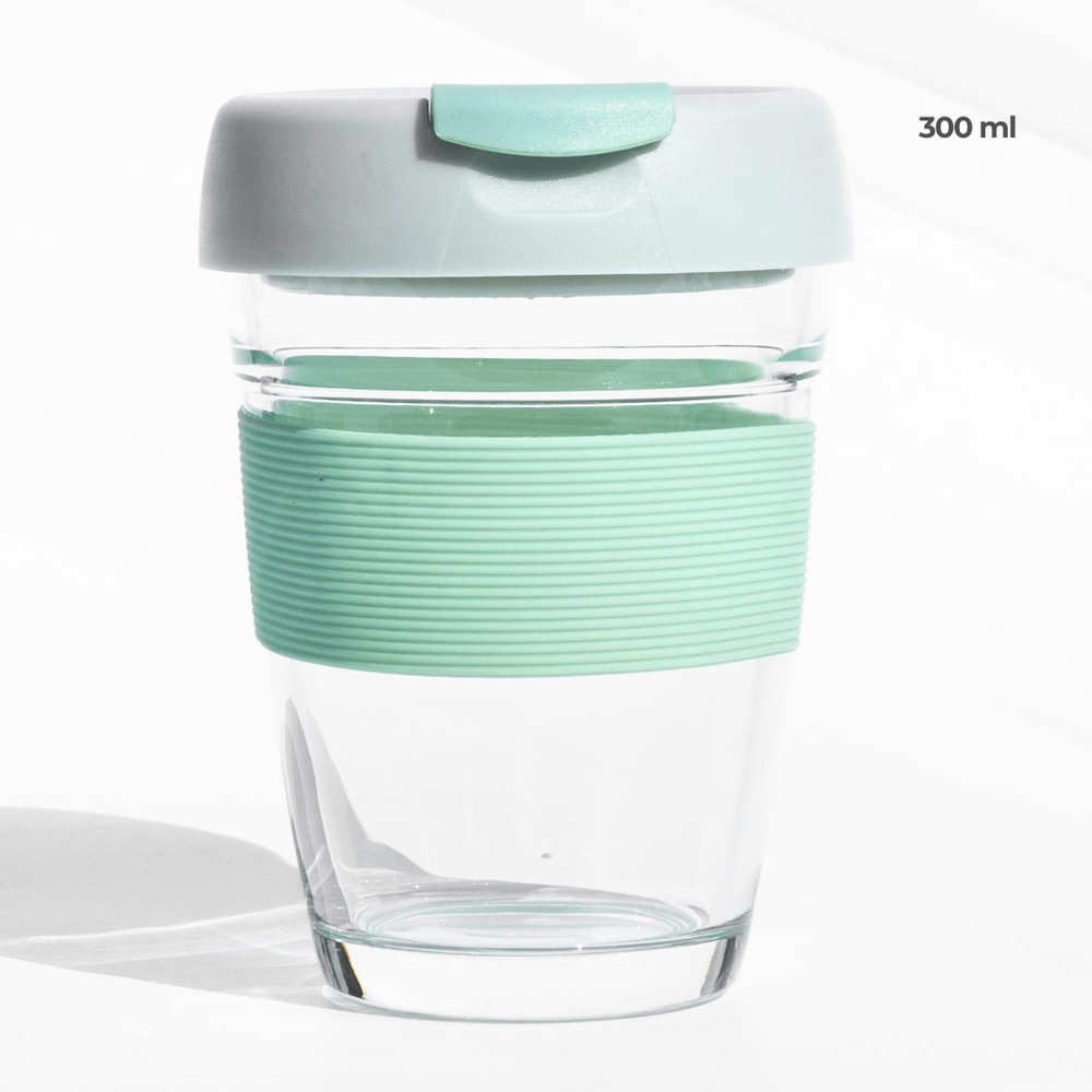 Classic Glass Travel Sipper – Spill - Proof & Portable Sipper