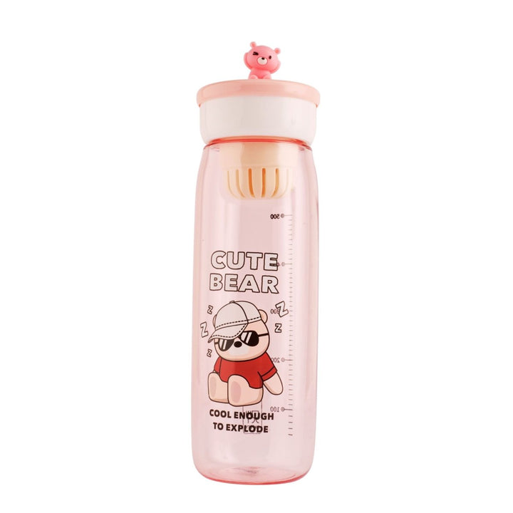 Cool Bear Water Bottle with Infuser Plastic Bottle