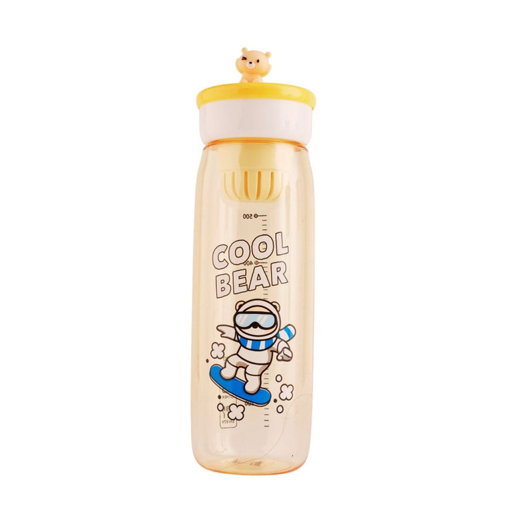 Cool Bear Water Bottle with Infuser Plastic Bottle
