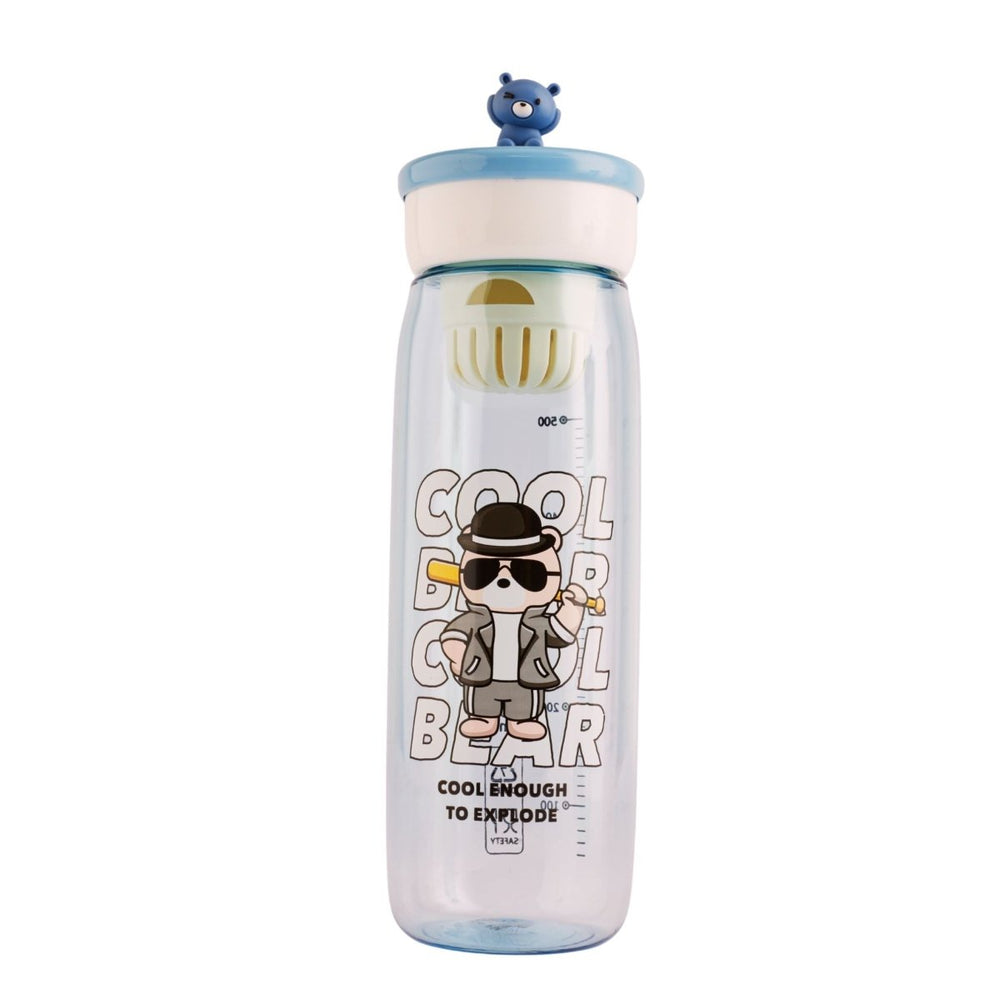 Cool Bear Water Bottle with Infuser Plastic Bottle