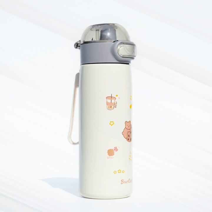 Cute Cartoon Printed Flask | Leakproof & Portable Flasks