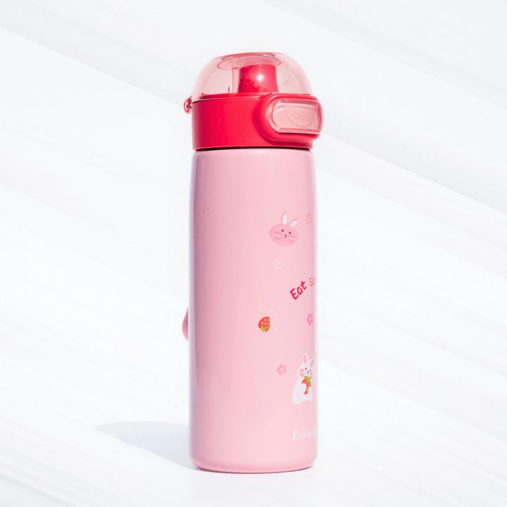 Cute Cartoon Printed Flask | Leakproof & Portable Flasks
