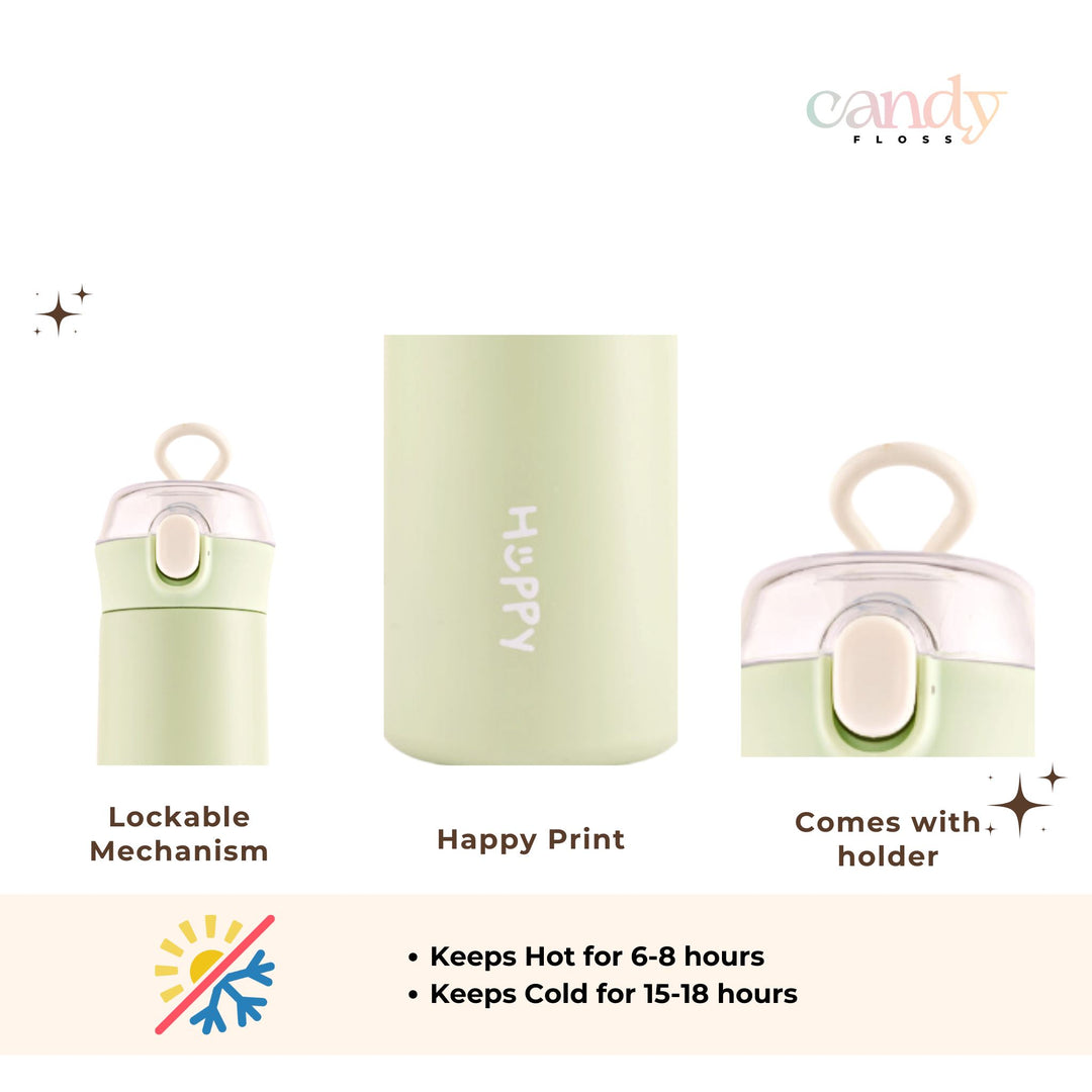 happy print, comes with holder, lockable mechanism