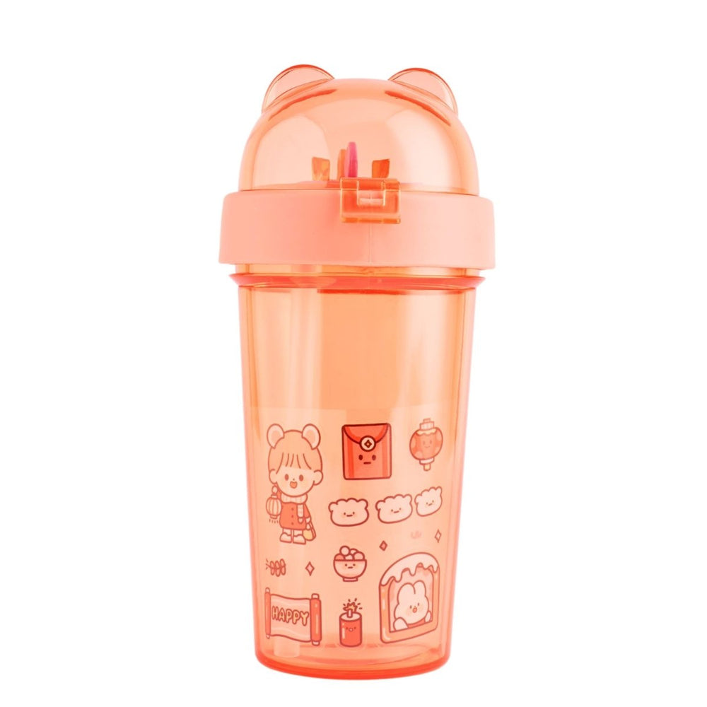 Double Sipper With Cute Design Sipper