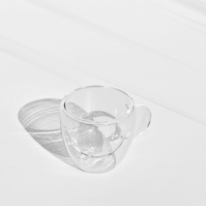 Double - Wall Glass Mug – Trendy & Heat - Proof Glass Mugs