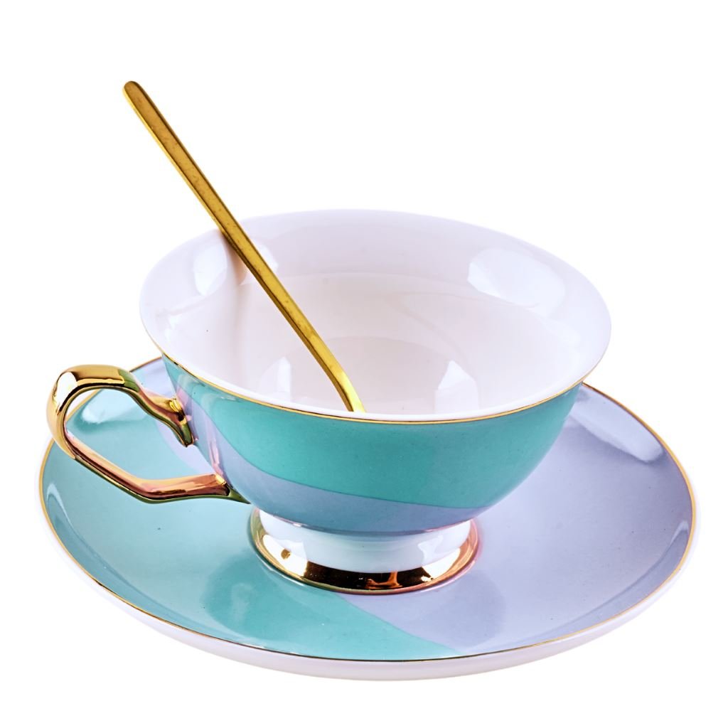 Dual Shaded Tea Cup Luxe Mugs