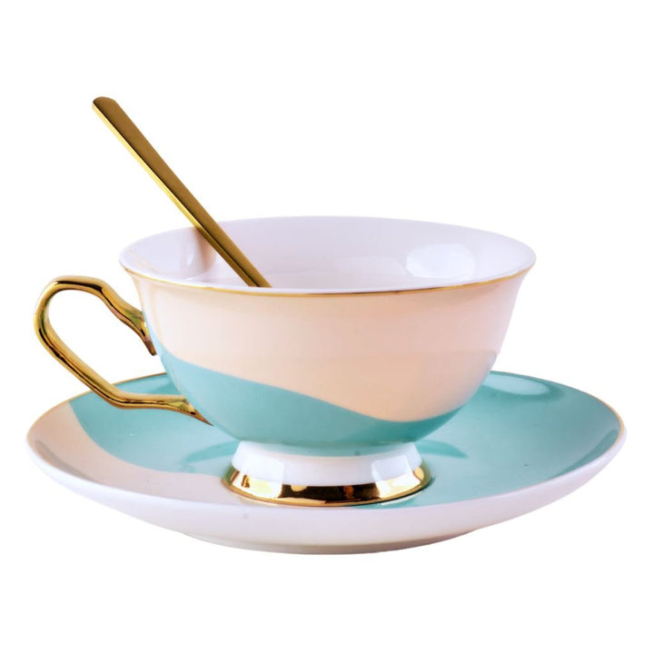 Dual Shaded Tea Cup Luxe Mugs