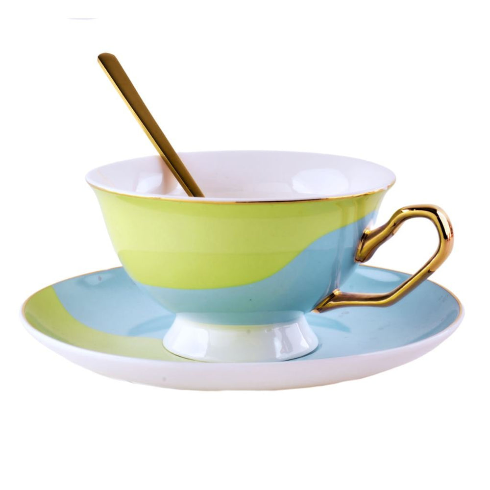 Dual Shaded Tea Cup Luxe Mugs