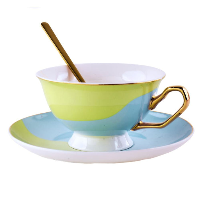 Dual Shaded Tea Cup Luxe Mugs