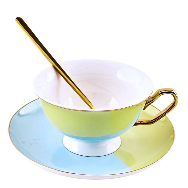 Dual Shaded Tea Cup Luxe Mugs