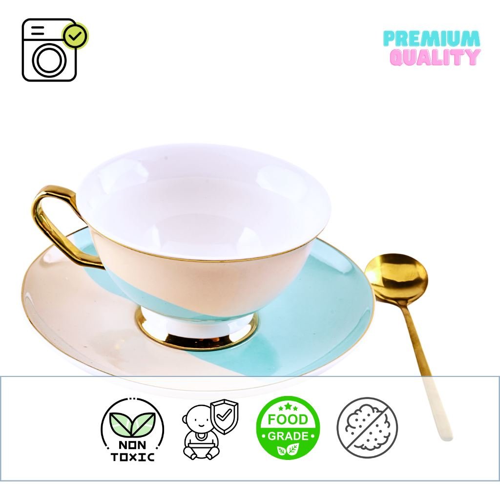 Dual Shaded Tea Cup Luxe Mugs